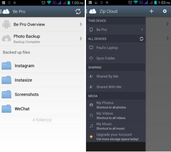 zipcloud android