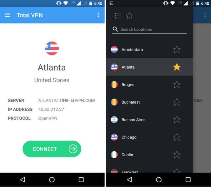 total vpn android