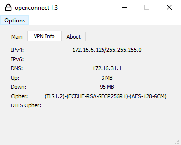 openconnect about onevpn