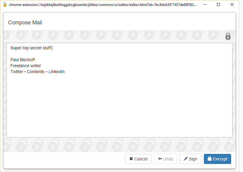 mailvelope 5
