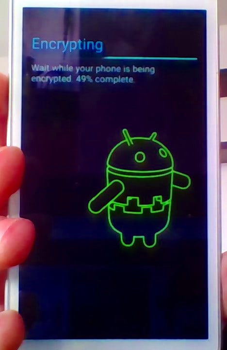 android phone encryption