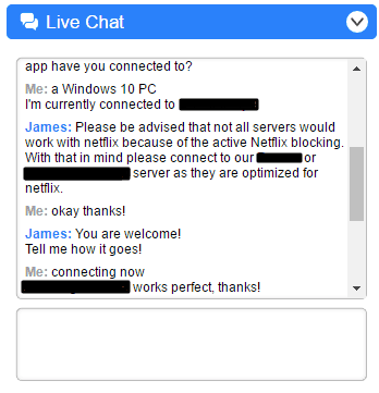 expressvpn live chat 2