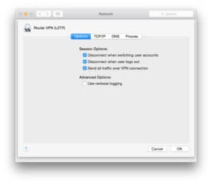 Network Advanced Settings