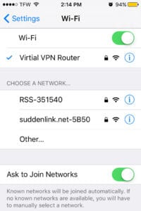 iOS device connected to Mac