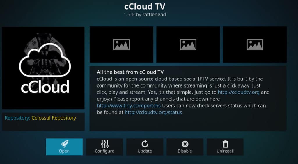 ccloud TV