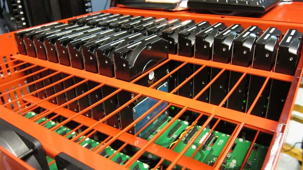 drives in storage pod