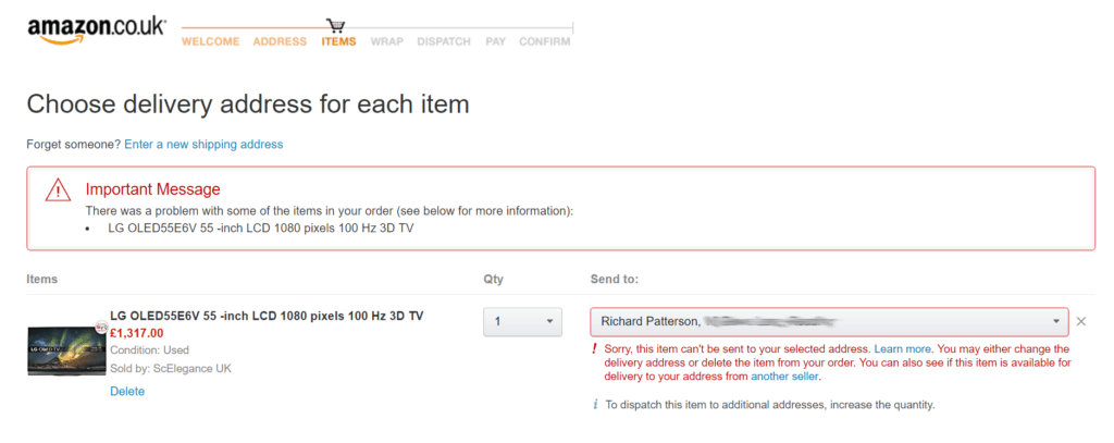 Amazon scam delivery 2