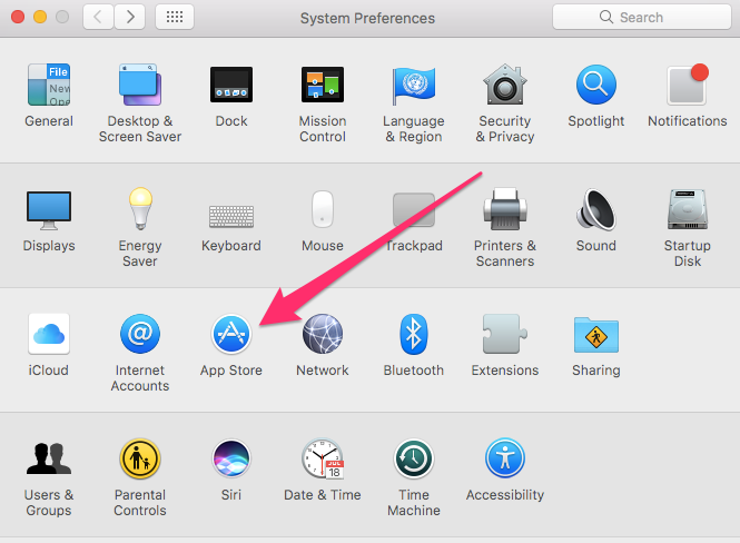 Macos system preferences
