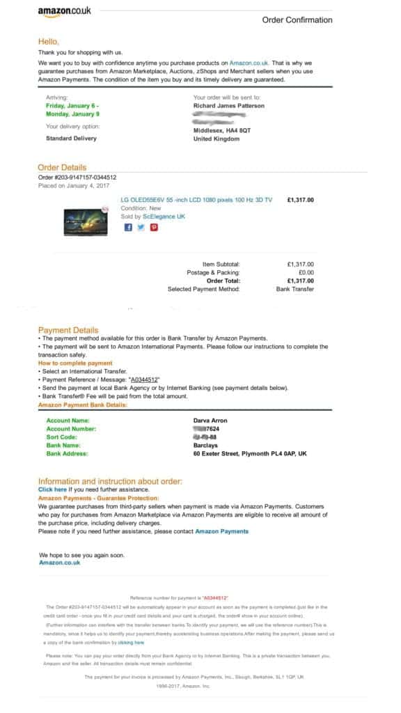 amazon scam invoice 3