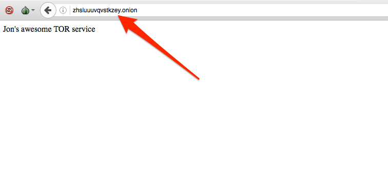 http tor service