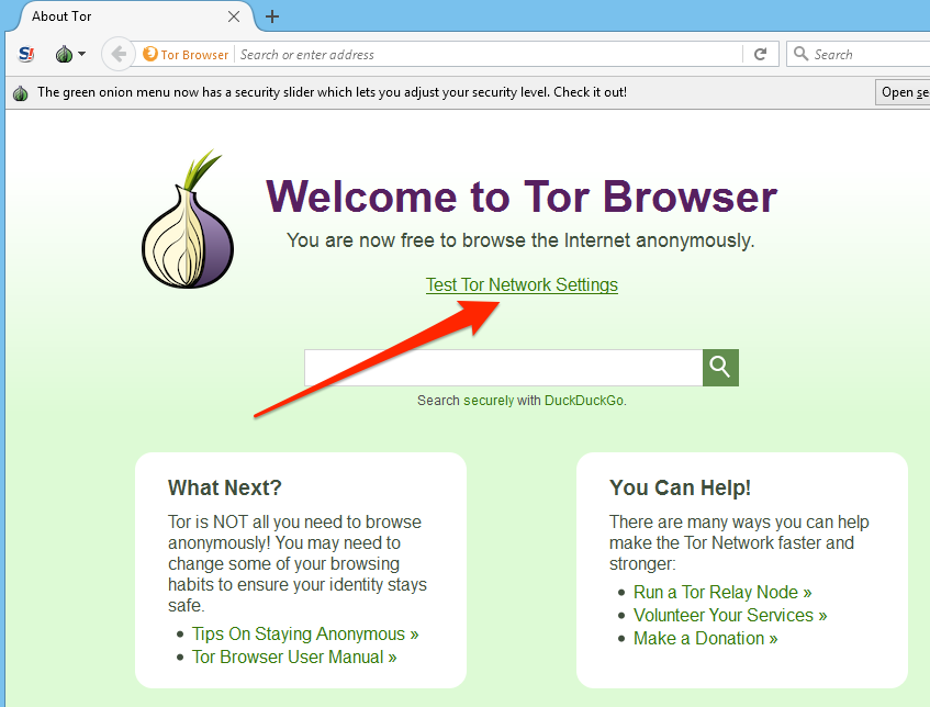 windows tor connected