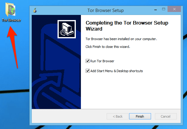 windows tor installer complete
