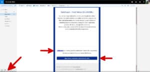 The links indicated point to the URL at the bottom