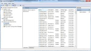 Window 7 Services