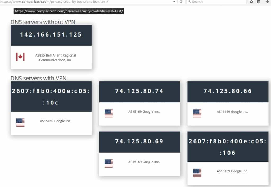 DNS check