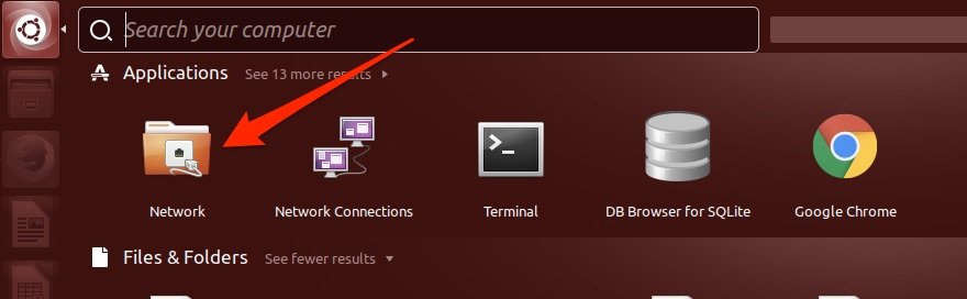 Ubuntu application menu