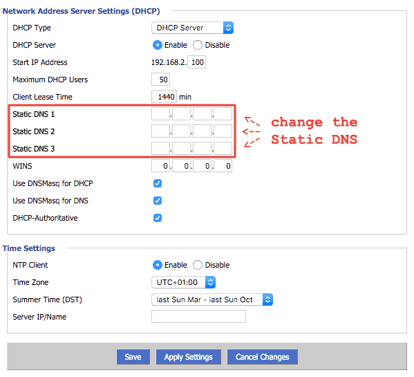 dd wrt 4 dns