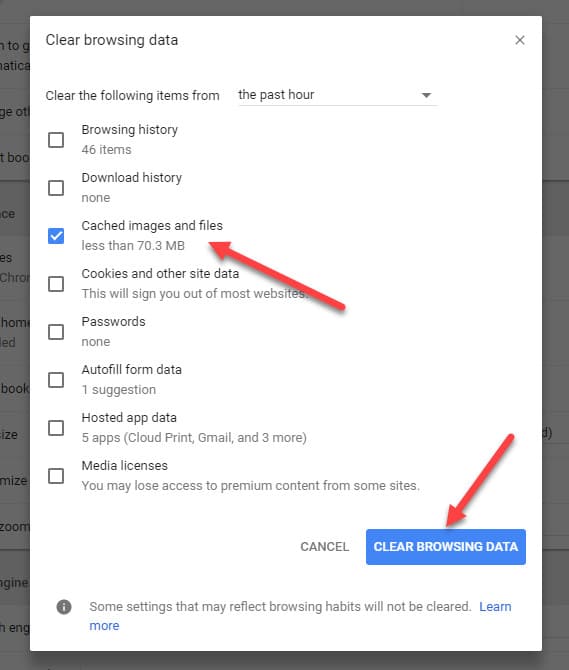 checkbox chrome 