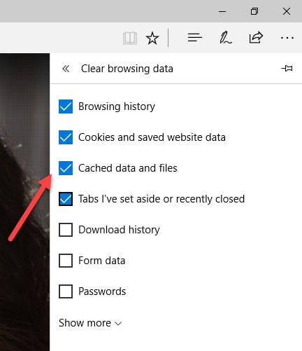 cached data edge
