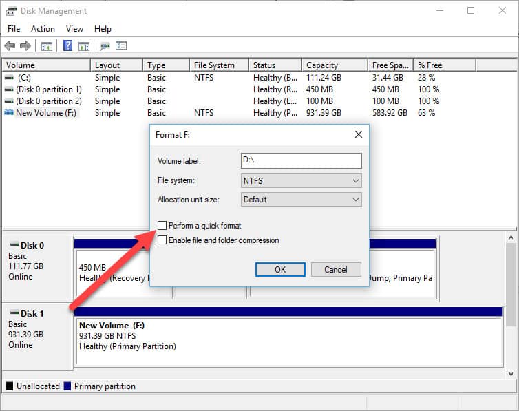 secure erase windows disk