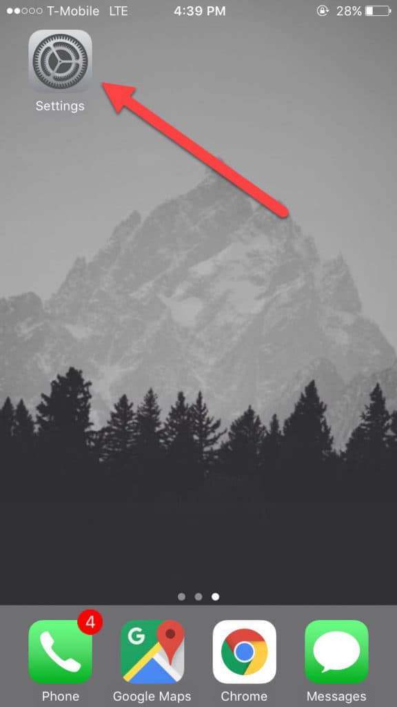 iphone erase settings