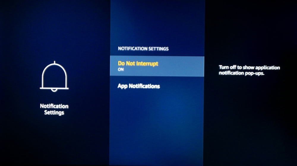 fire tv notifications