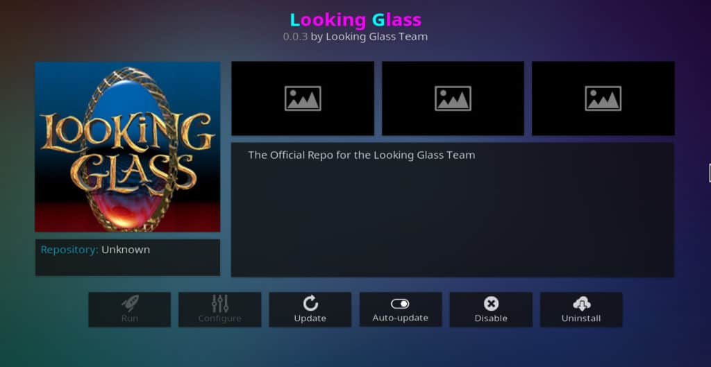 Kodi looking glass repo