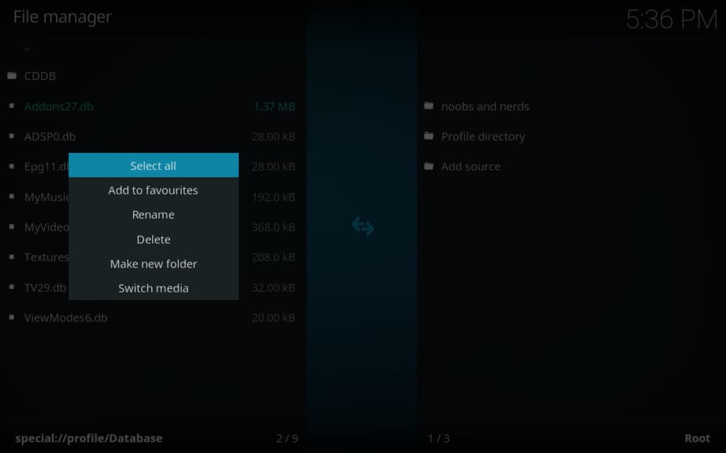 Hanging on shutdown kodi firestick
