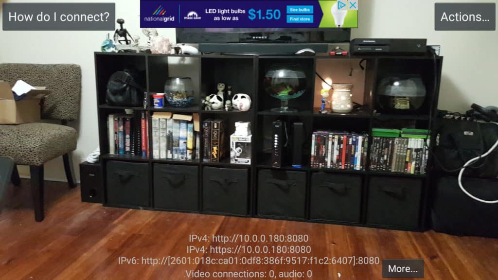 Kodi Security Cameras - Android