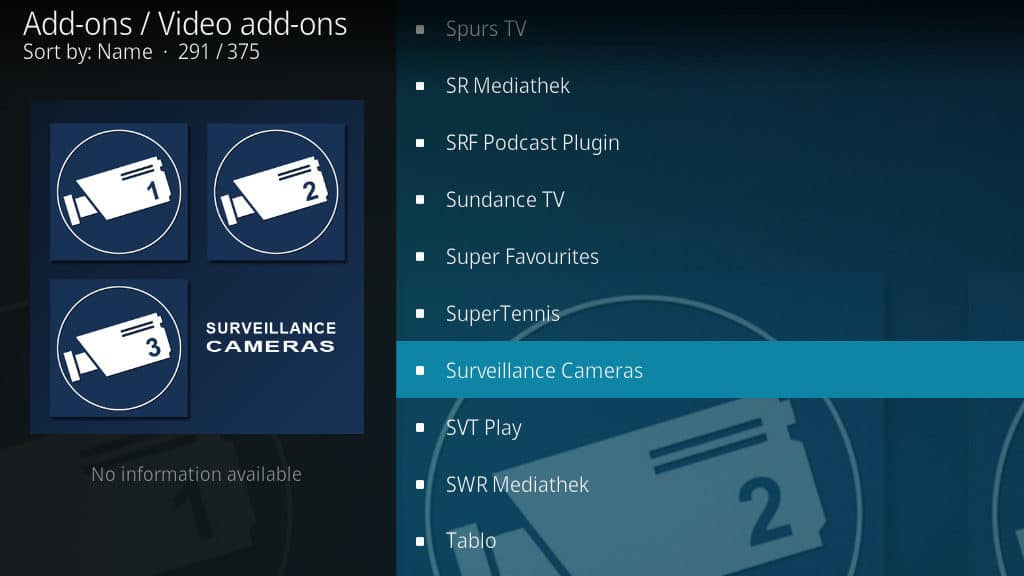Kodi Security Cameras - Surveillance Cameras