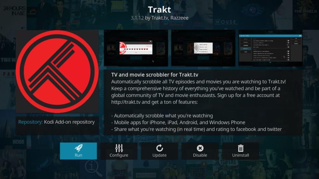 Trakt Kodi addon best kodi addons