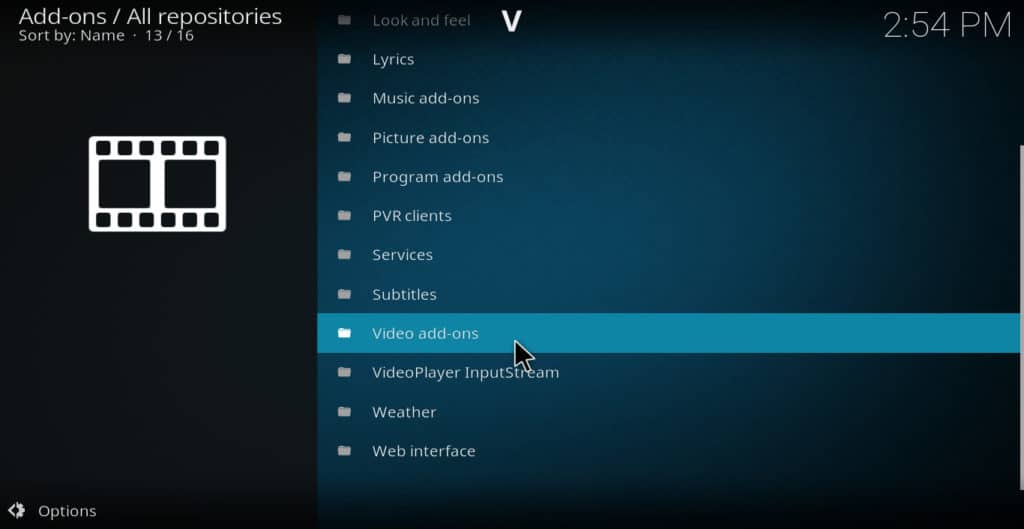Kodi downloads video addons