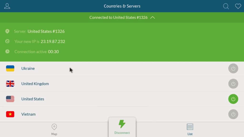nordvpn fire tv connected 2
