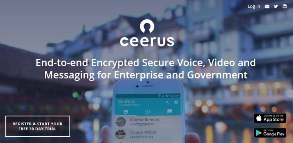 The Ceerus website.
