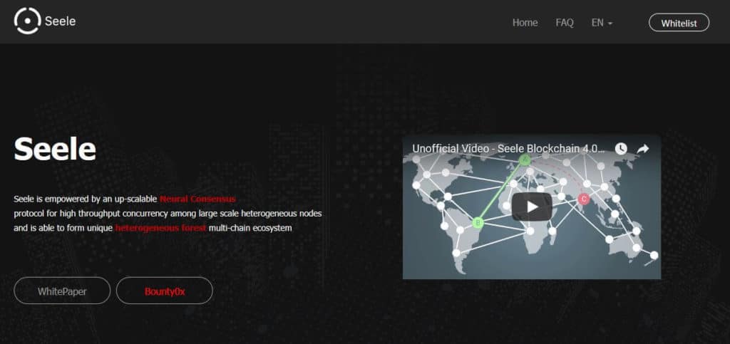 The Seele website.