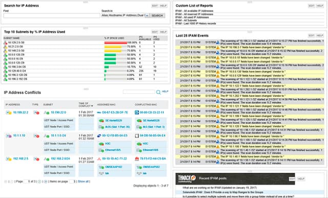 Solarwinds IP Address Tracker