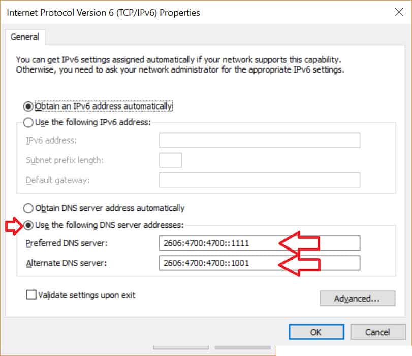 cloudflare dns 7