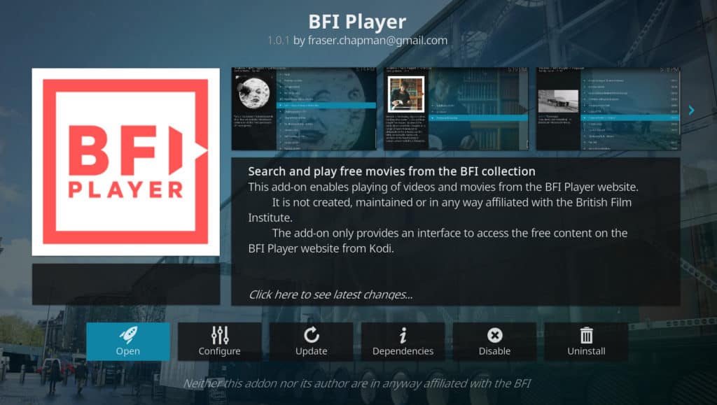 movie kodi addons bfi