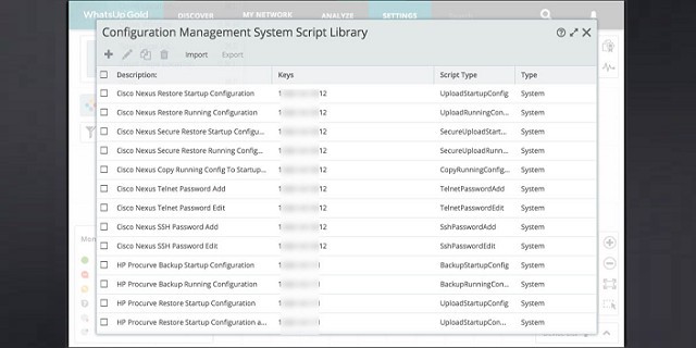 WhatsUp Gold Configuration Manager