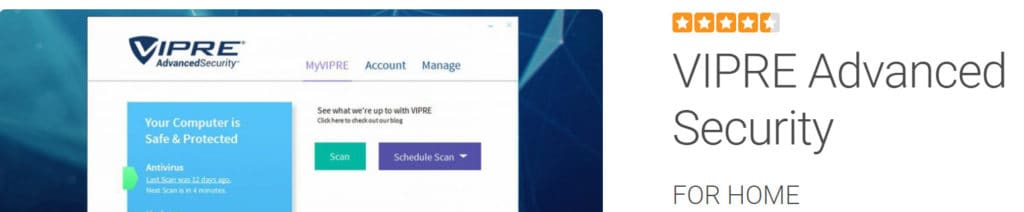 VIPRE antivirus best android antivirus