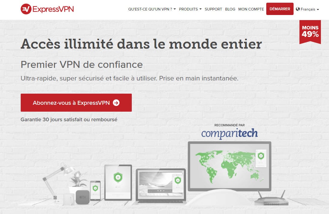 ExpressVPN french