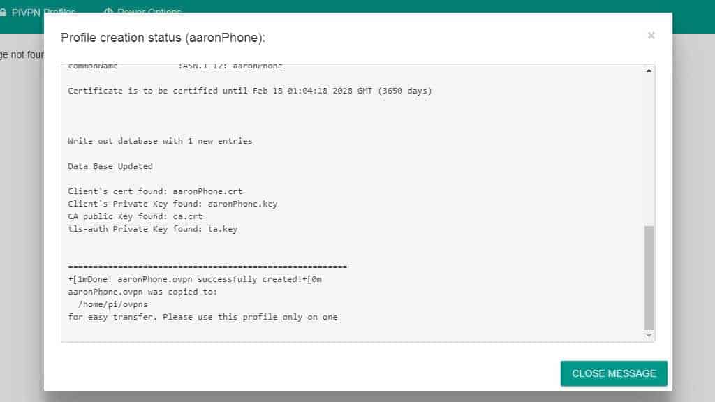 Pi VPN Guide