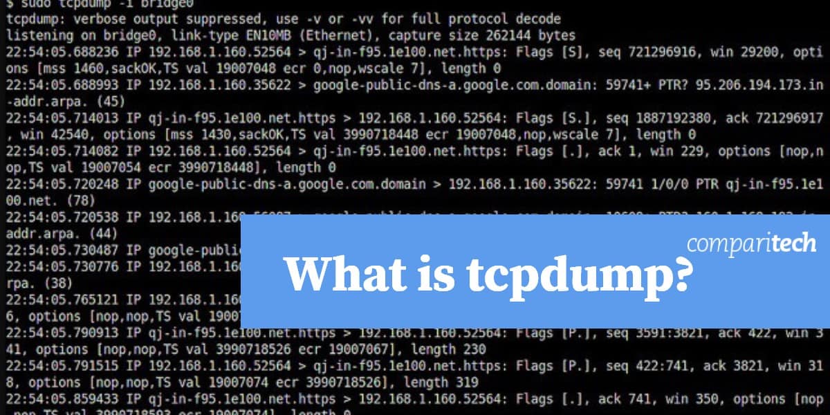 What is tcpdump