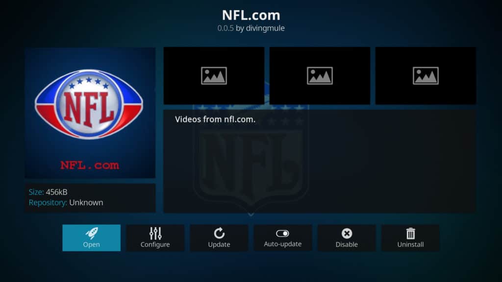 nfl.com kodi addon