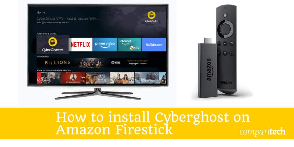 How to install CyberGhost on Amazon Fire Stick or Fire TV (2)