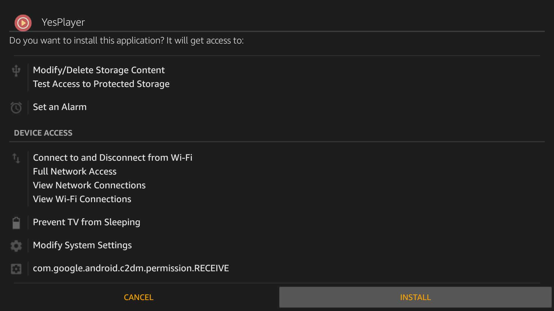 How to install YesPlayer via Downloader