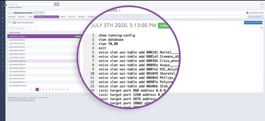 Auvik Configuration Backups