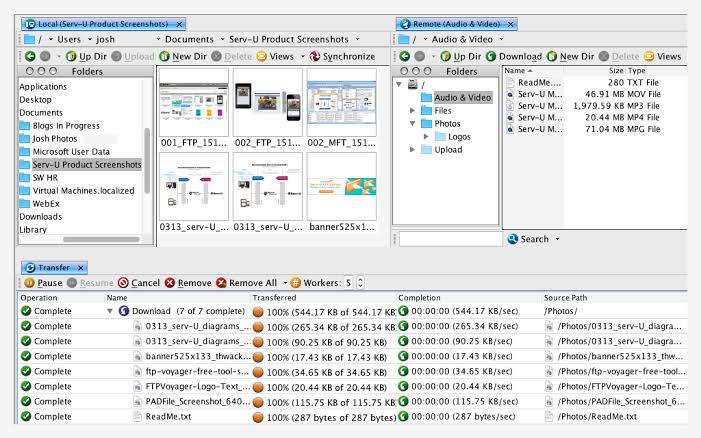 SolarWinds SFTP/SCP Server