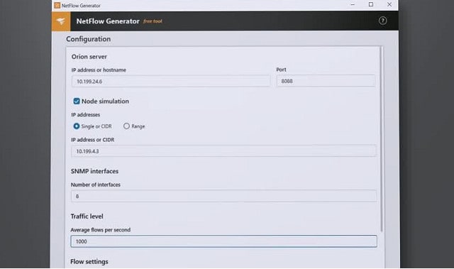 SolarWinds NetFlow Tool Bundle