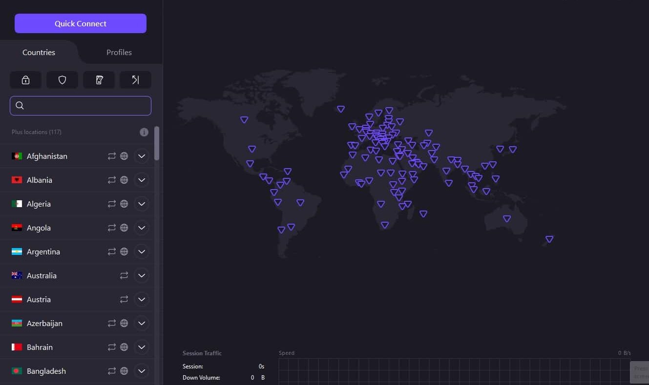 ProtonVPN servers.